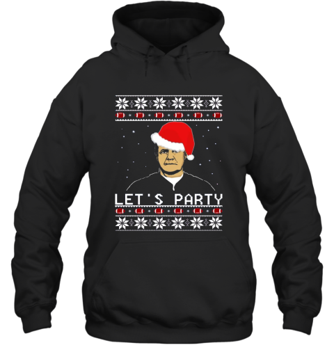 Belichick Lets Party Christmas Ugly Sweater Hooded