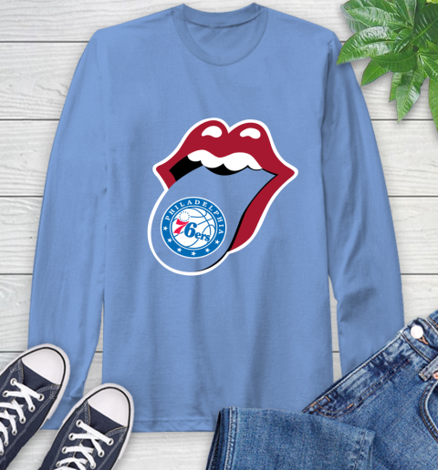 Philadelphia 76ers NBA Basketball Lips I Root For My Team Adoring Fan 68