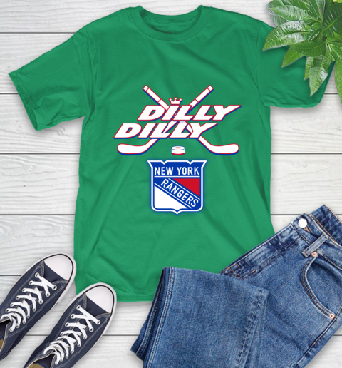NHL New York Rangers Dilly Dilly Hockey Sports T-Shirt 7
