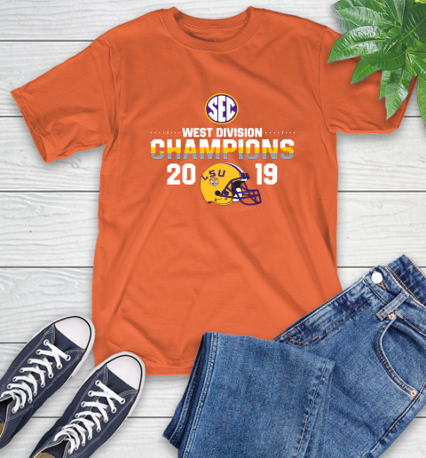 Awesome LSU Tigers West Division Champion 2019 Shirt 4