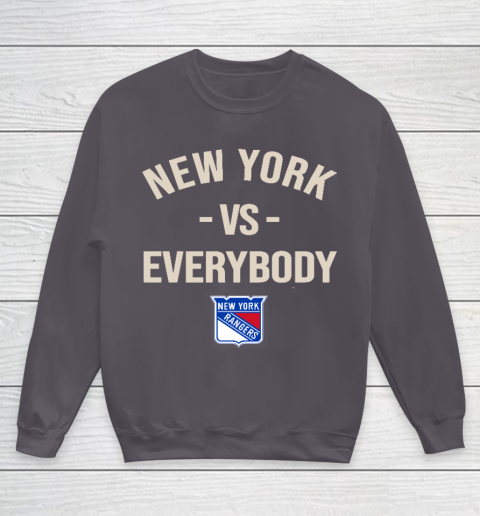 New York Rangers Vs Everybody Youth Sweatshirt 5