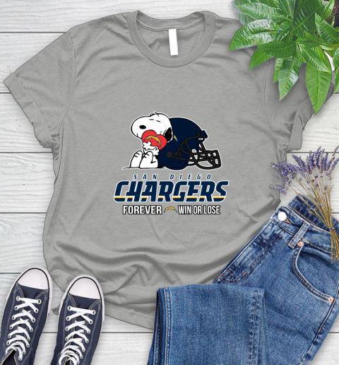 NFL The Peanuts Movie Snoopy Forever Win Or Lose Football San Diego Chargers 100