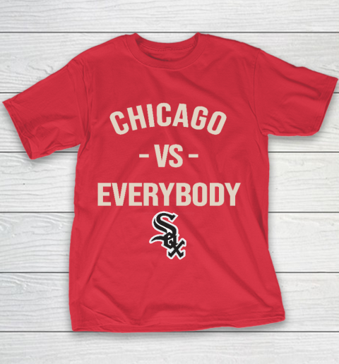Chicago White Sox Vs Everybody Youth T-Shirt 7