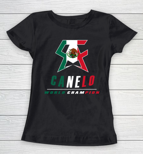 Canelo alvarez World Champion Mexico Women's T-Shirt