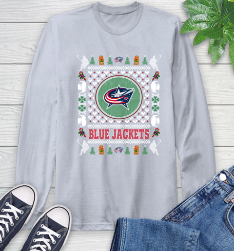 Columbus Blue Jackets Merry Christmas NHL Hockey Loyal Fan Ugly Shirt 61