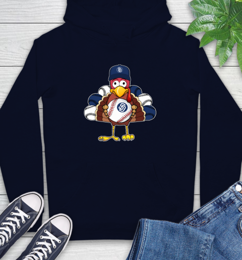San Diego Padres Turkey thanksgiving Hoodie 4