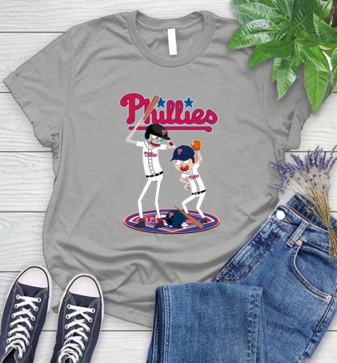 MLB Philadelphia Phillies Rick And Morty Baseball 100