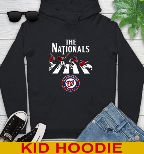 MLB Baseball Washington Nationals The Beatles Rock Band Shirt Youth Hoodie