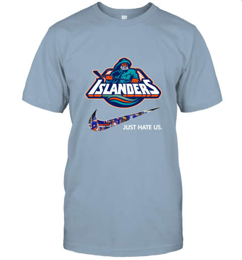 NHL Team New York Islanders x Nike Just Hate Us Hockey Unisex Jersey Tee