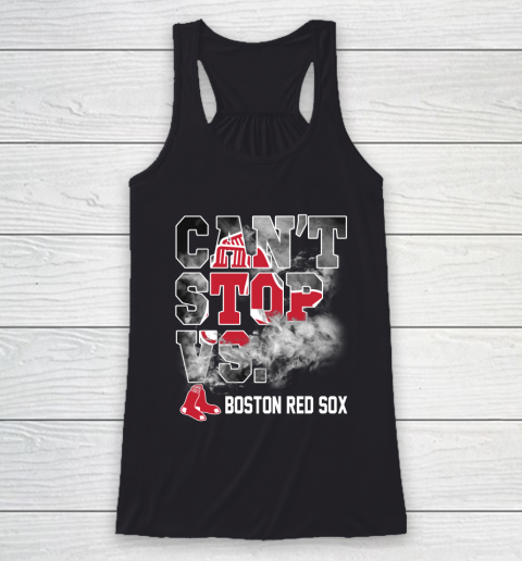 MLB Boston Red Sox Baseball Can't Stop Vs Boston Red Sox Racerback Tank