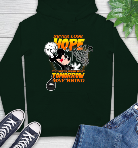 Brooklyn Nets NBA Basketball Mickey Disney Never Lose Hope Hoodie 12