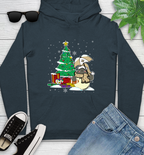 New Orleans Saints NFL Football Cute Tonari No Totoro Christmas Sports Youth Hoodie 10