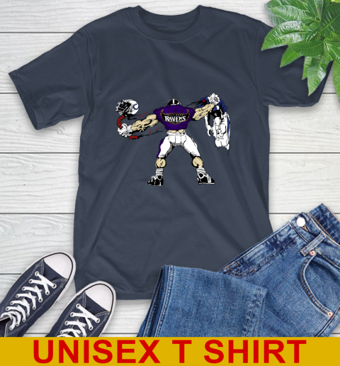 Baltimore Ravens NFL Football Fight For Victory T-Shirt 4
