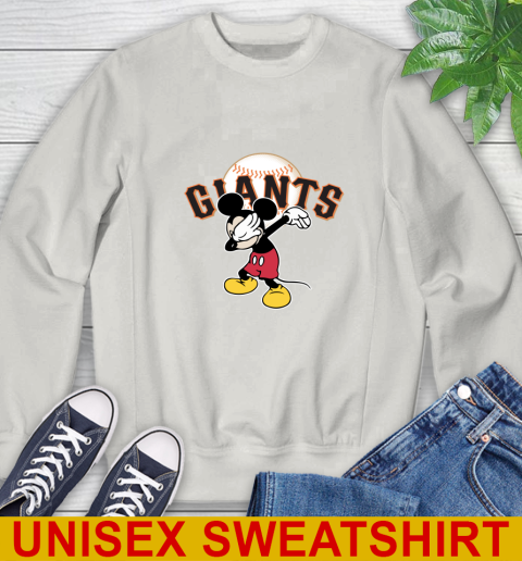 San Francisco Giants MLB Baseball Dabbing Mickey Disney Sports Sweatshirt 12