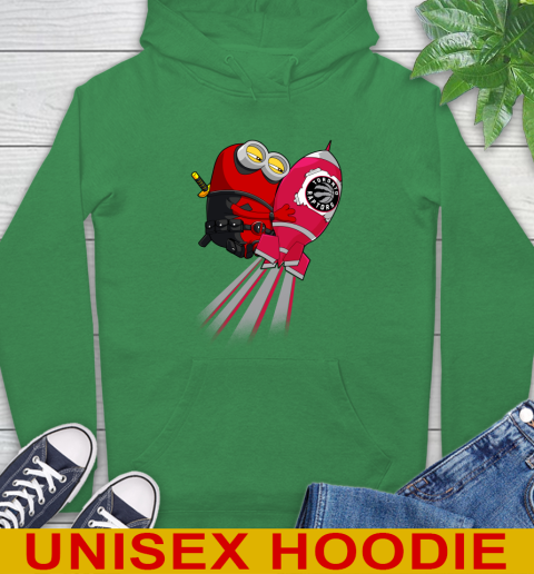 NBA Basketball Toronto Raptors Deadpool Minion Marvel Shirt Hoodie 8