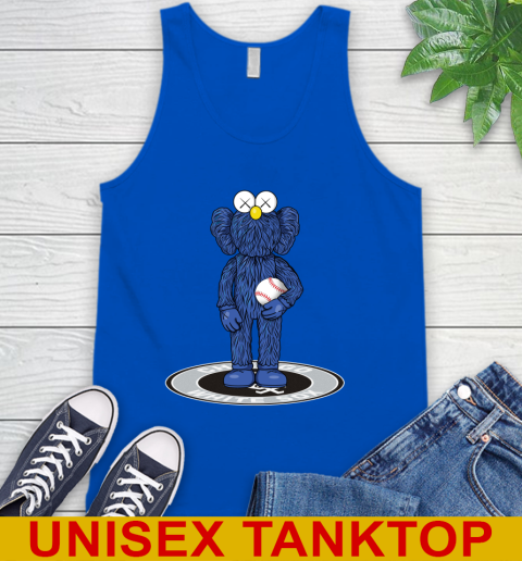 MLB Baseball Chicago White Sox Kaws Bff Blue Figure Shirt Tank Top 5