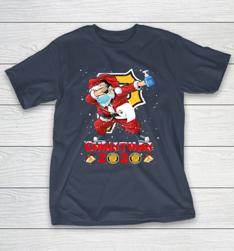 Pittsburgh Pirates Funny Santa Claus Dabbing Christmas 2020 MLB T-Shirt 3