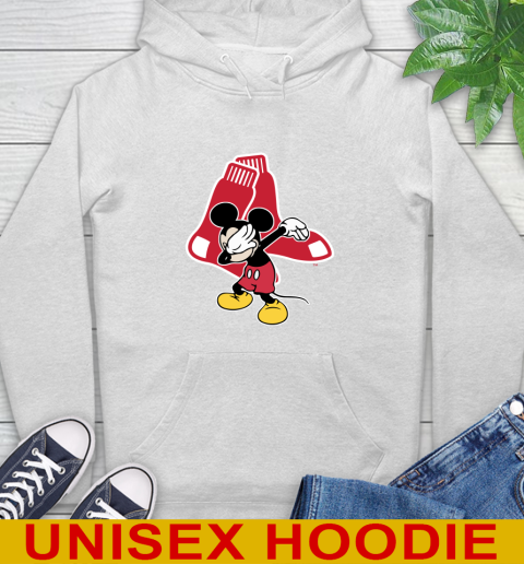 Boston Red Sox MLB Baseball Dabbing Mickey Disney Sports Hoodie
