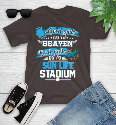 Miami Dolphins NFL Bad Girls Go To Sun Life Stadium Shirt Youth T-Shirt 7