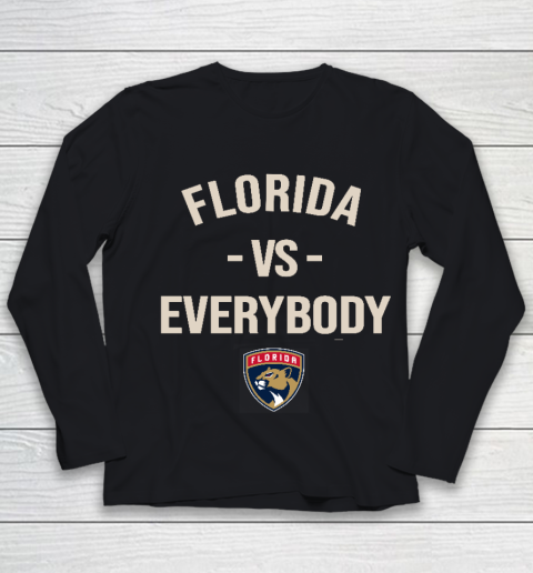 Florida Panthers Vs Everybody Youth Long Sleeve