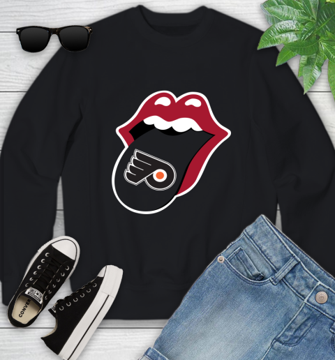 Philadelphia Flyers NHL Hockey Lips I Root For My Team Adoring Fan 116