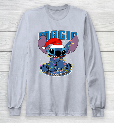 Orlando Magic NBA noel stitch Basketball Christmas Long Sleeve T-Shirt 4