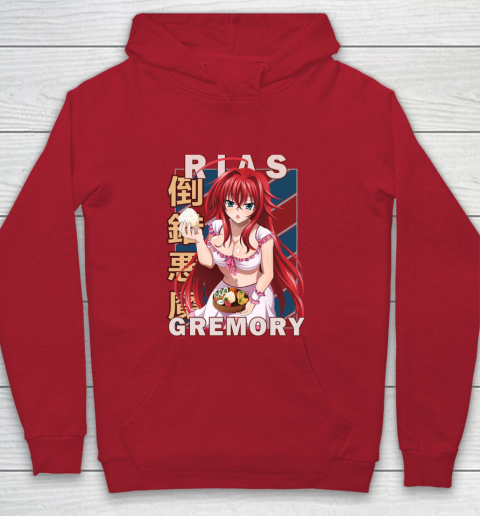Rias Gremory High School DxD Haisuk ru D D H r Retro Anime Manga Youth Hoodie Tee For Sports