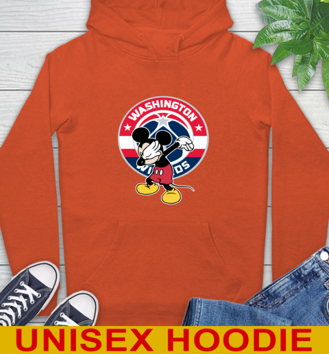 Washington Wizards NBA Basketball Dabbing Mickey Disney Sports Hoodie 5