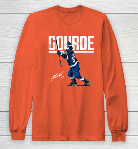 Yanni Gourde For Tampa Bay Lightning Fans Long Sleeve T-Shirt 3
