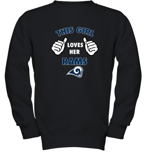 This Guy Loves His Los Angeles Rams Youth Sweatshirt