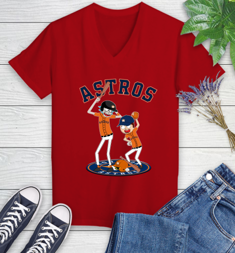 MLB Houston Astros Rick And Morty Baseball 88