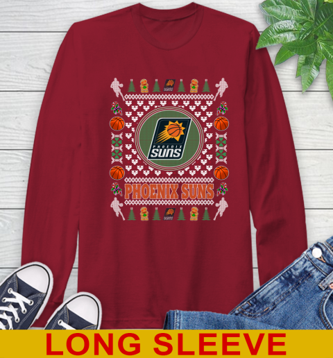 Phoenix Suns Merry Christmas NBA Basketball Loyal Fan Long Sleeve T-Shirt 9