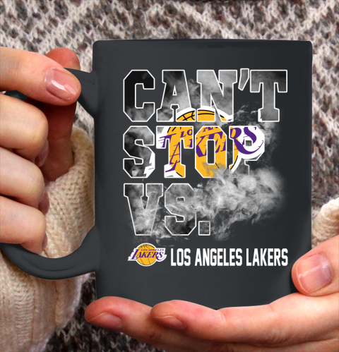 NBA Los Angeles Lakers Basketball Can't Stop Vs Ceramic Mug 11oz