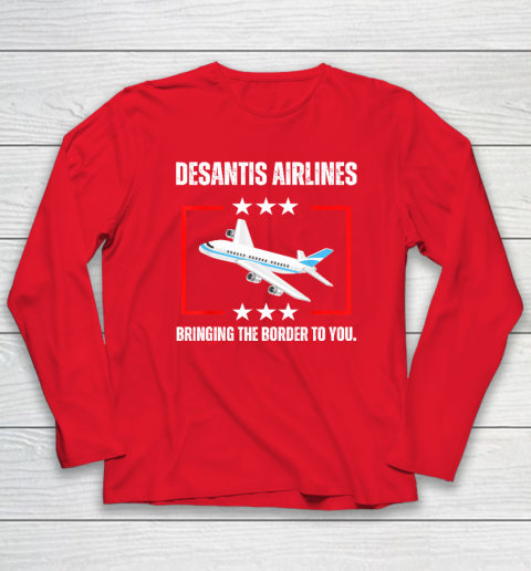 DeSantis Airlines Long Sleeve T-Shirt 6