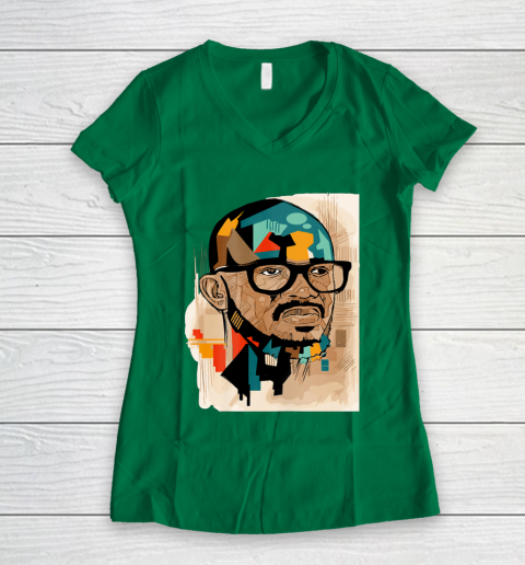 DJ Black Coffee Women's V-Neck T-Shirt 3