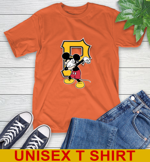 Pittsburgh Pirates MLB Baseball Dabbing Mickey Disney Sports T-Shirt 5