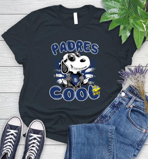 MLB Baseball San Diego Padres Cool Snoopy Shirt Women's T-Shirt 6