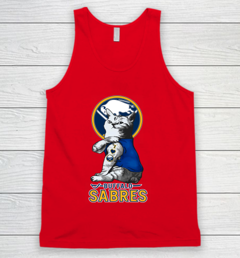 NHL My Cat Loves Buffalo Sabres Hockey Tank Top 5