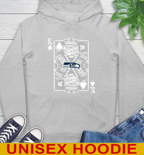 Seattle Seahawks NFL Football The King Of Spades Death Cards Shirt Hoodie 6