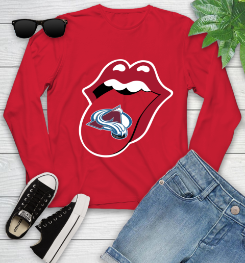 Colorado Avalanche NHL Hockey Lips I Root For My Team Adoring Fan 135