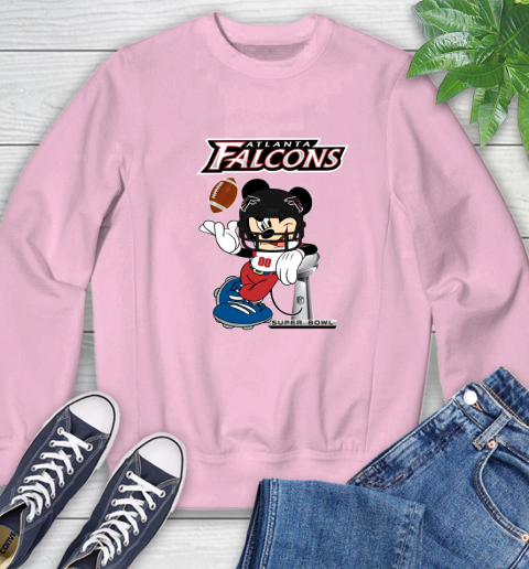 NFL Atlanta Falcons Mickey Mouse Disney Super Bowl Football T Shirt Sweatshirt 9