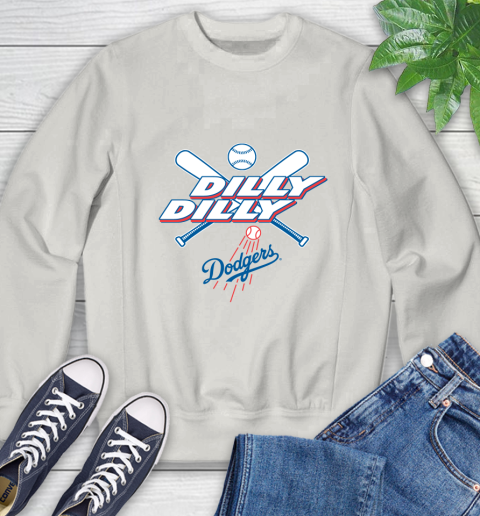 MLB Los Angeles Dodgers Dilly Dilly Baseball Sports Sweatshirt 12