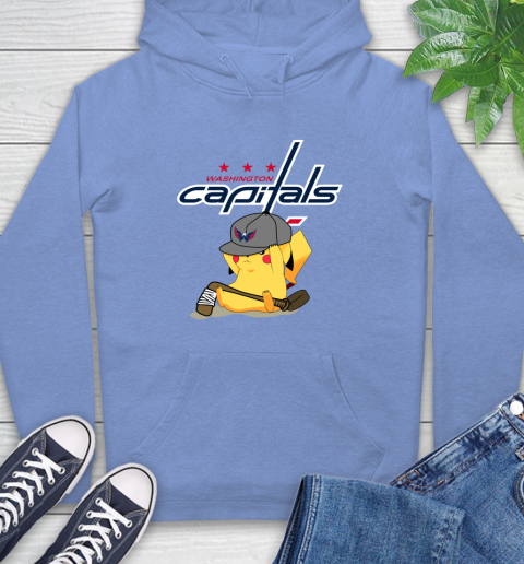 NHL Pikachu Hockey Sports Washington Capitals Hoodie 11