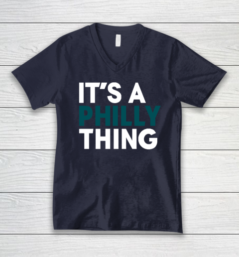 It's A Philly Thing V-Neck T-Shirt 2