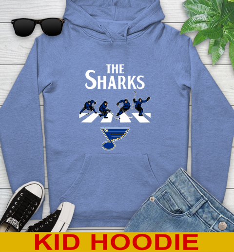 NHL Hockey St.Louis Blues The Beatles Rock Band Shirt Youth Hoodie 12
