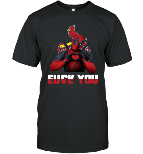 MLB St.Louis Cardinals Deadpool Love You Fuck You Baseball Sports