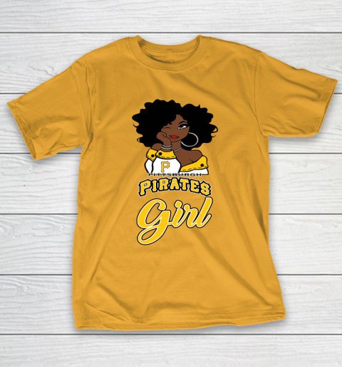 Pittsburgh Piratess Girl MLB T-Shirt 3