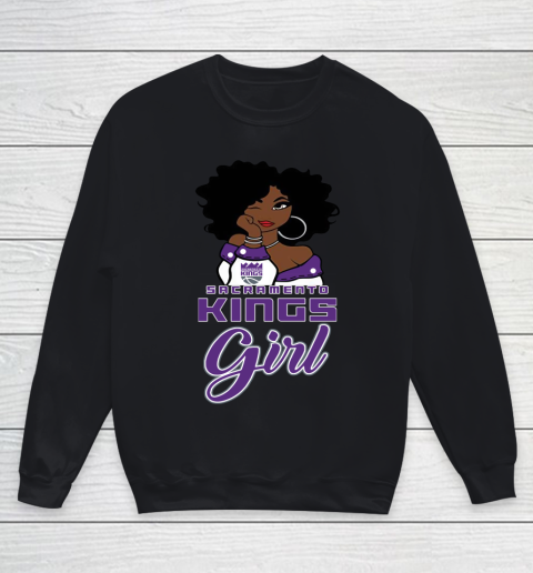 Sacramento Kings Girl NBA Youth Sweatshirt