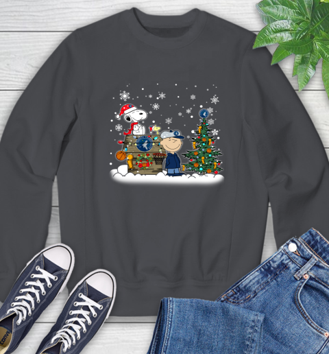 Minnesota Timberwolves NBA Basketball Christmas The Peanuts Movie Snoopy Championship Sweatshirt 6