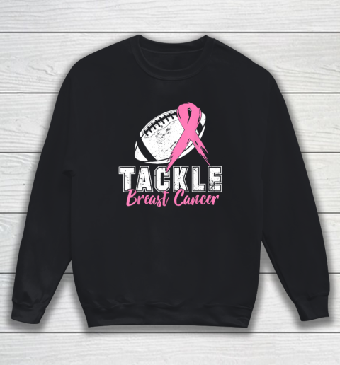 Pink ribbon sweatshirt sale